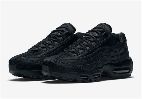 nike air ponyhair zwart